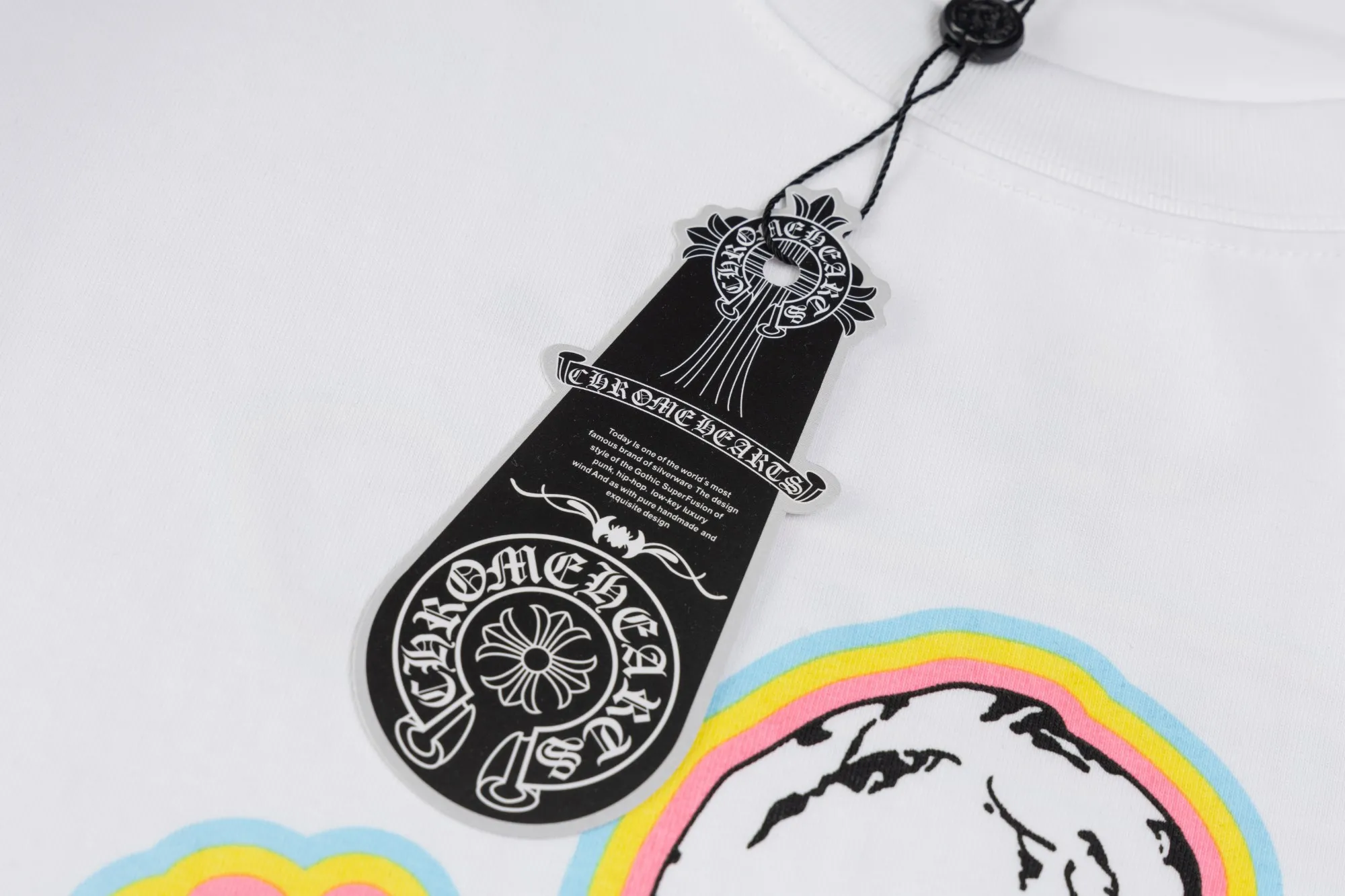 May 1st Welfare Style 🅿️116 - Crow Heart Short-sleeved T-shirt, same style for men and women - Made of original 280g 100% cotton fabric, soft and comfortable, threads are dyed in the same vat with zero color difference, exclusive quality difference currency, welcome to compare - Color: Black - Size: XS S M L
